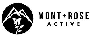 MONT + ROSE ACTIVE trademark