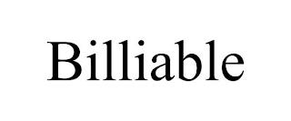 BILLIABLE trademark