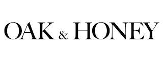 OAK & HONEY trademark