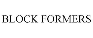 BLOCK FORMERS trademark