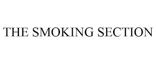 THE SMOKING SECTION trademark