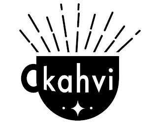 KAHVI trademark