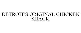 DETROIT'S ORIGINAL CHICKEN SHACK trademark