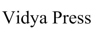 VIDYA PRESS trademark