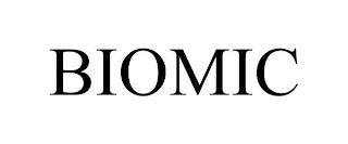 BIOMIC trademark