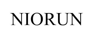 NIORUN trademark