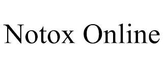 NOTOX ONLINE trademark