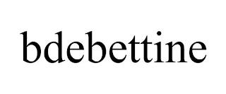 BDEBETTINE trademark