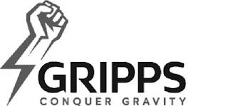 GRIPPS CONQUER GRAVITY trademark