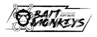 BAIT MONKEYS SALTWATER SOFT BAITS trademark