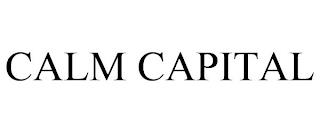 CALM CAPITAL trademark