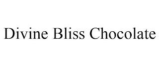 DIVINE BLISS CHOCOLATE trademark