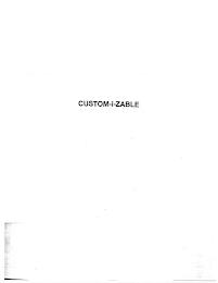 CUSTOM-I-ZABLE trademark