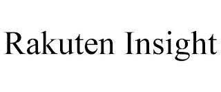 RAKUTEN INSIGHT trademark