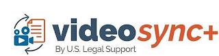 VIDEOSYNC+ BY U.S. LEGAL SUPPORT trademark