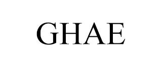 GHAE trademark