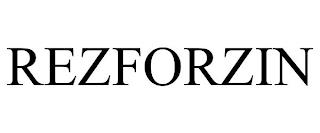 REZFORZIN trademark