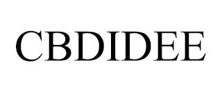 CBDIDEE trademark