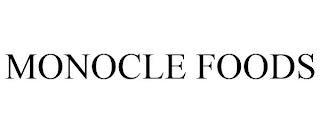 MONOCLE FOODS trademark