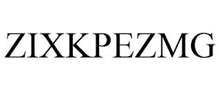 ZIXKPEZMG trademark