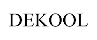 DEKOOL trademark