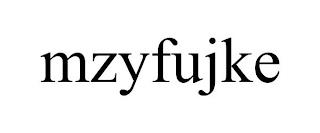 MZYFUJKE trademark