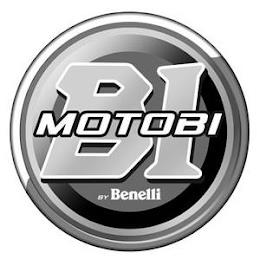 MOTOBI BI BY BENELLI trademark