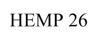 HEMP 26 trademark