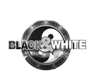 BLACK & WHITE · REAL PARTIES FOR · REAL PEOPLE trademark