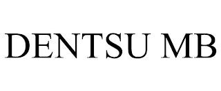 DENTSU MB trademark