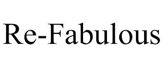 RE-FABULOUS trademark