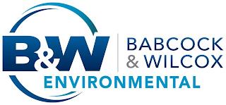 B&W BABCOCK & WILCOX ENVIRONMENTAL trademark