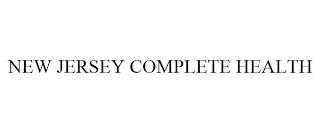 NEW JERSEY COMPLETE HEALTH trademark