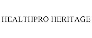 HEALTHPRO HERITAGE trademark