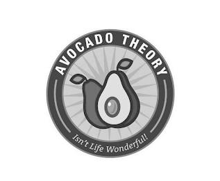 AVOCADO THEORY ISN'T LIFE WONDERFUL! trademark