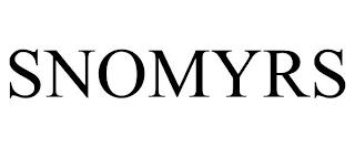 SNOMYRS trademark