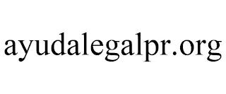 AYUDALEGALPR.ORG trademark