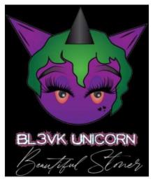 BL3VK UNICORN BEAUTIFUL STONER trademark