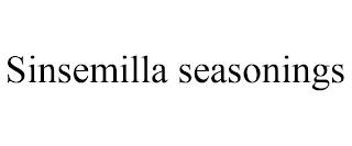 SINSEMILLA SEASONINGS trademark