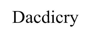 DACDICRY trademark