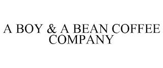 A BOY & A BEAN COFFEE COMPANY trademark