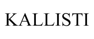 KALLISTI trademark