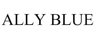 ALLY BLUE trademark