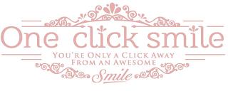 ONE CLICK SMILE YOU'RE ONLY A CLICK AWAYFROM AN AWESOME SMILE trademark