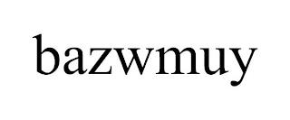 BAZWMUY trademark