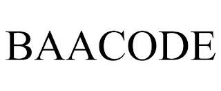 BAACODE trademark