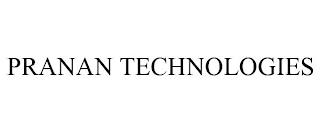 PRANAN TECHNOLOGIES trademark