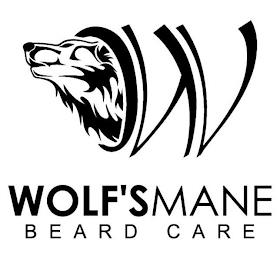 W WOLF'S MANE BEARD CARE trademark