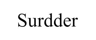 SURDDER trademark