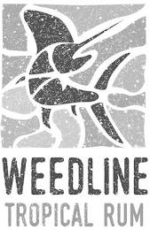 WEEDLINE TROPICAL RUM trademark